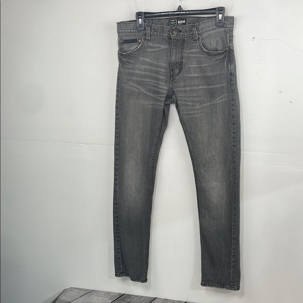 Nike Denim Jeans Mens Engineered Slim Straight Stretch 5-Pocket Gray 30 Medium